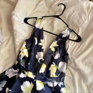 Flirty Floral Midi Dress